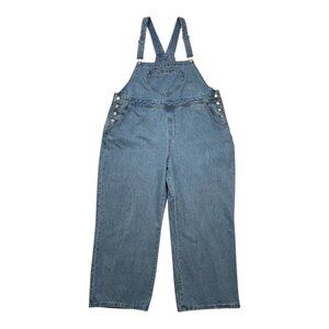 Shiny By Nature Denim Overalls 2XL XXL Blue